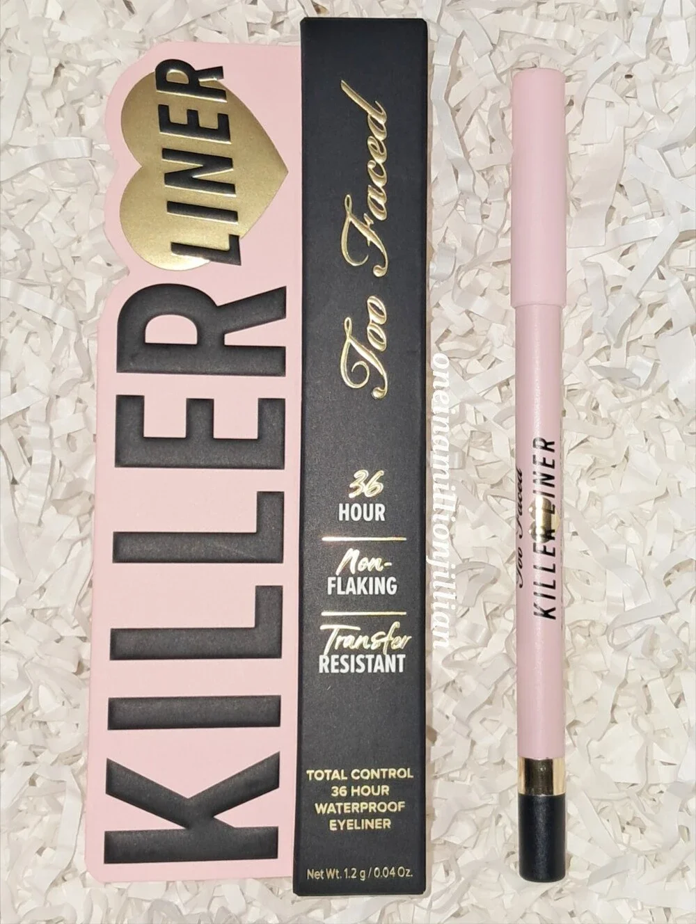 Too Faced Killer Liner Waterproof Gel Eyeliner - Killer Black